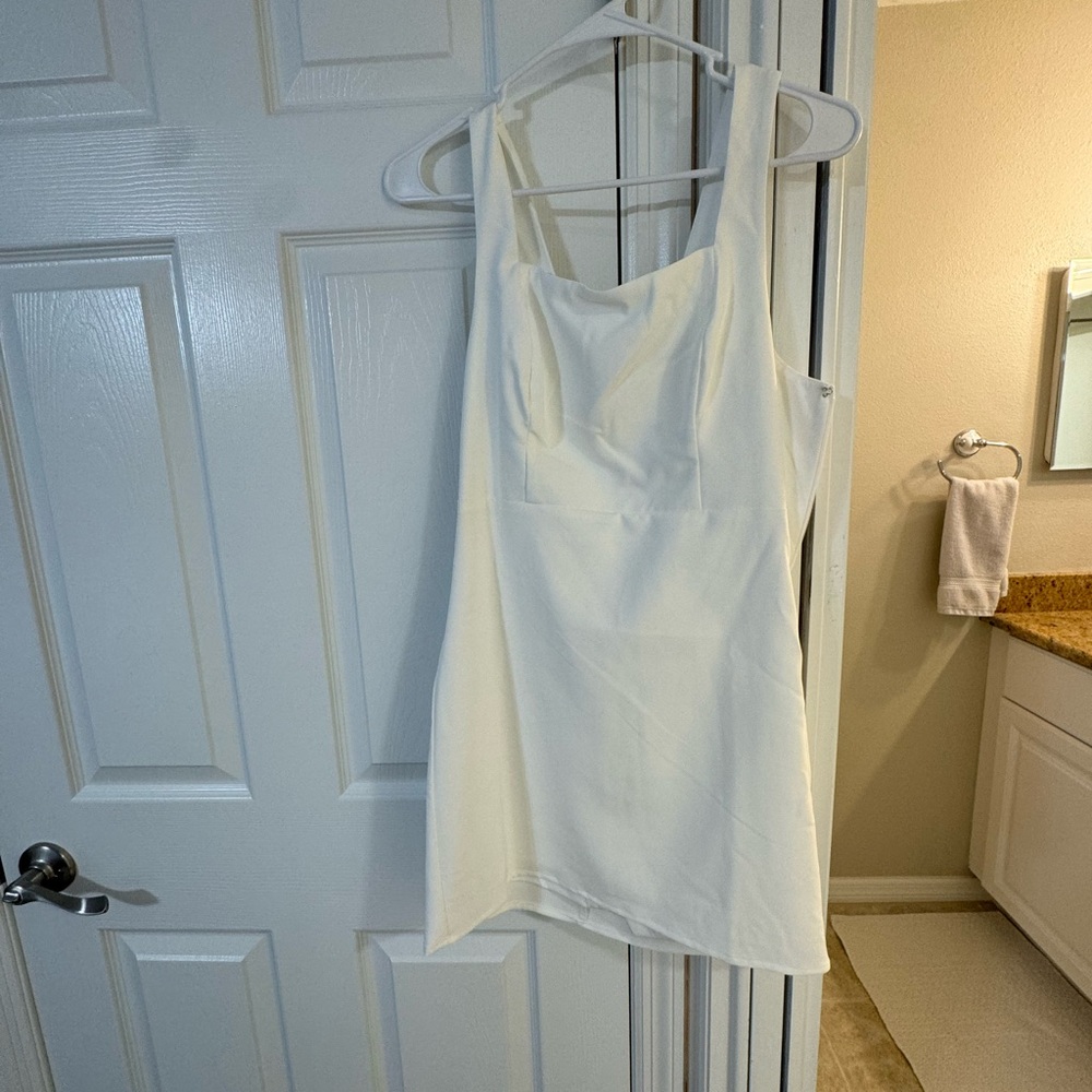 Lulu's White Mini Dress